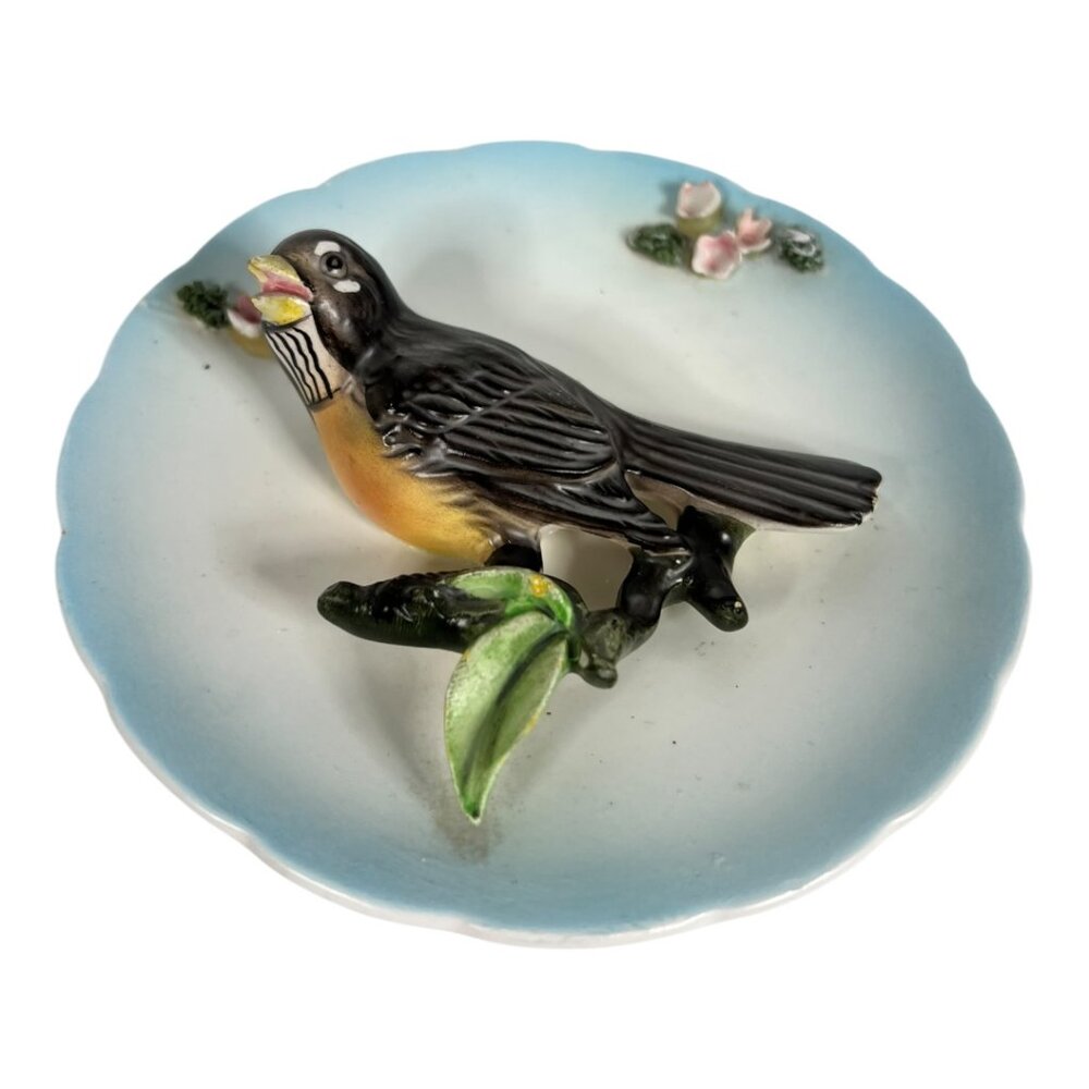Lefton 3D Bird Plate - Picture 4 of 6